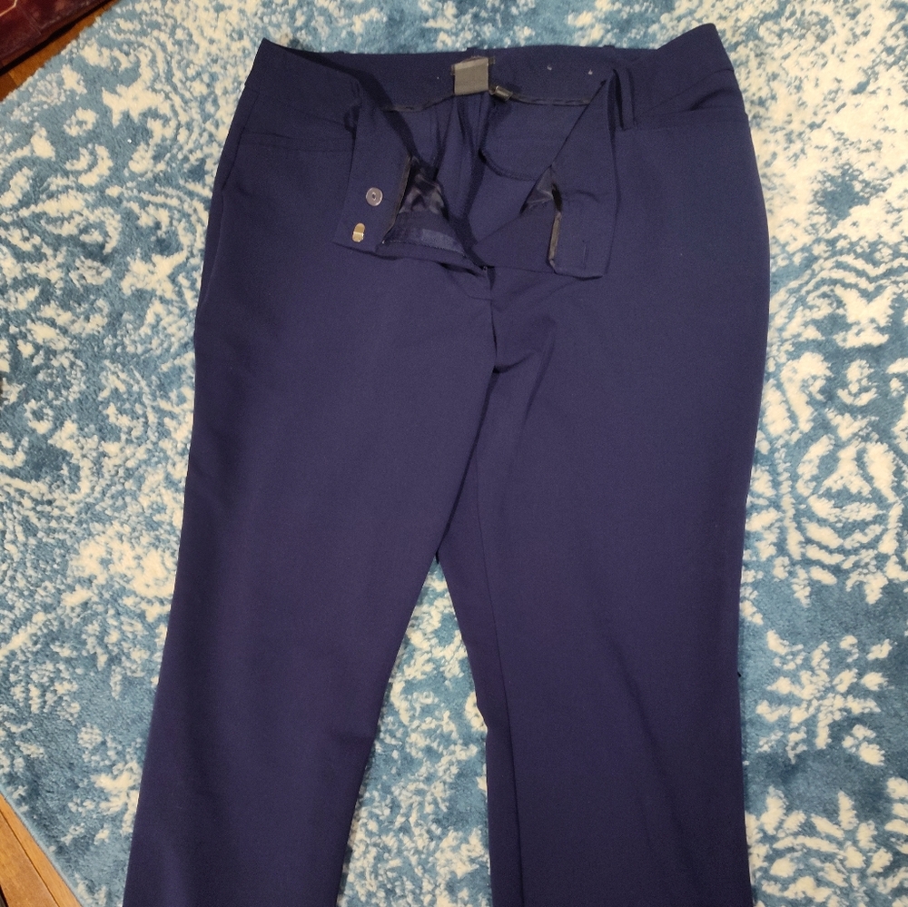 Worthington Women's Navy Blue Trousers